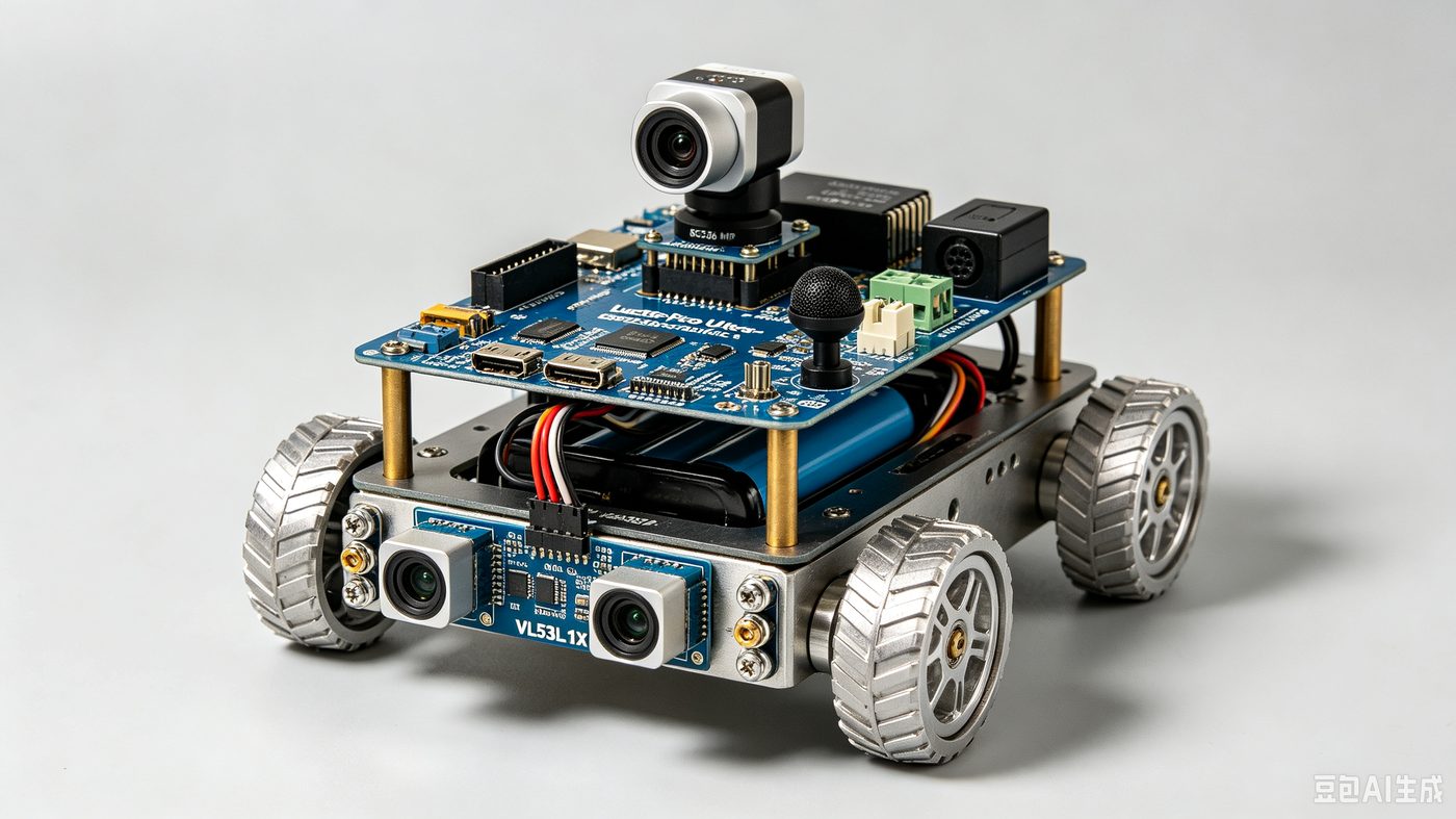 布颜石 Robo 智能小车实物